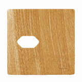 Placa p/ 1 Tomada Horizontal 4x4 - Novara Avelã 